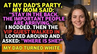 My Parents Hid Me From the VIP Guests — Then One of Them Asked for Me