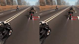Highway Stunt Bike Rider VR | Android Cardboard 360 screenshot 3