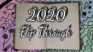 2020 Full Bullet Journal Flip Through