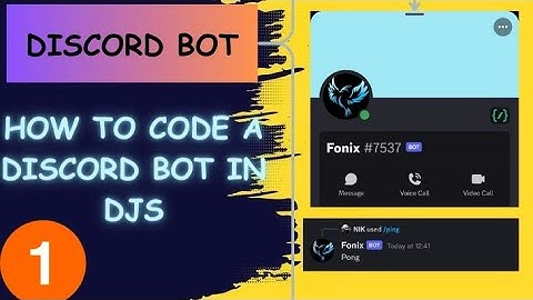 How to Create a Discord Bot Step-by-Step Guide for Making Your First Bot In Mobile (Part : 1)