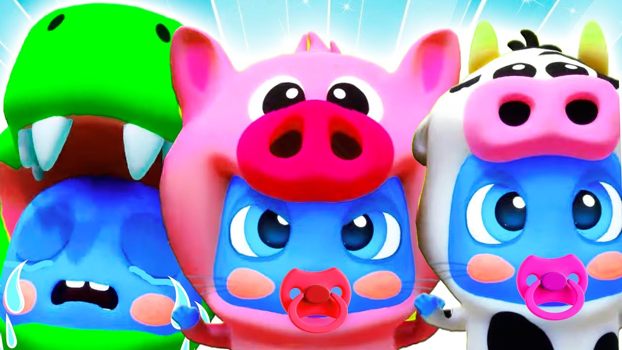 🐯🌟 Sing animals songs with the Mini Moonies 🌟🐵 | Nursery