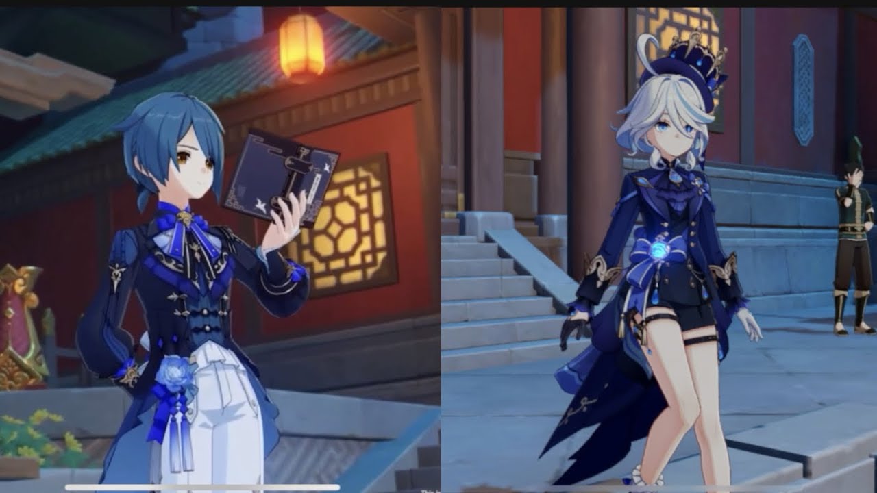 When you try to compare Xingqiu’s new Skin with Furina’s outfit.. YouTube
