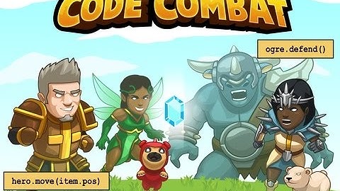 Прохождение Code Combat.  Подземелье Китгарда #1  1-10 уровень