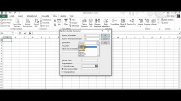 Ron Stites -- Monte Carlo Simulation Variables