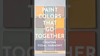 Trending Color Combinations for Home Interiors 2025 | Harmonious & Stylish Palette Ideas #shorts #yt