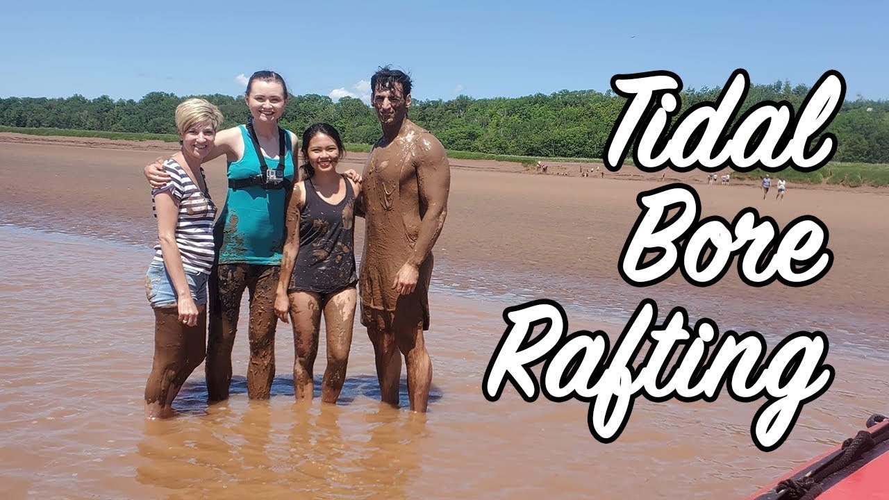 MUD SLIDING and RAFTING on the Tidal Bore in Nova Scotia | BUCKET LIST SUMMER