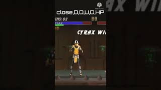 Cyrax Fatality 1 Mk3