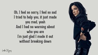 Halsey - You Should Be Sad (Lyrics) chords