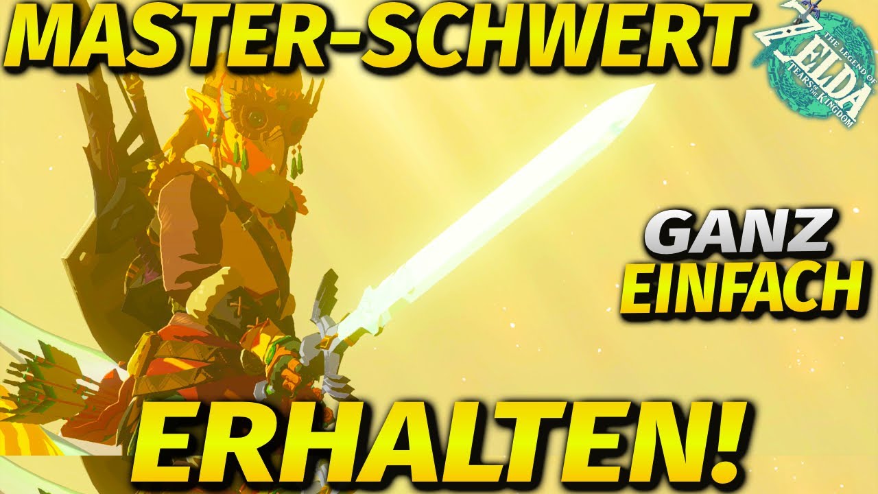 Kann Das Master Schwert Kaputt Gehen *NEU* Das legendäre Master-Schwert erhalten! Zelda Tears of the Kingdom