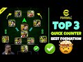 Top 3 quick counter best formations in efootball 2024 mobile   best formation efootball 2024
