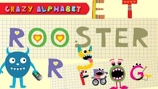 Crazy Alphabet – Baby Alphabet Game for Toddlers – Funny Words to Learn to Read screenshot 2