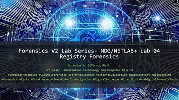 NDG/NETLAB+ Forensics Lab 04 - Registry Forensics