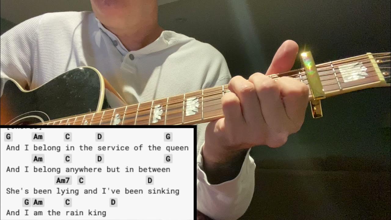 How to play "Rain King" by Counting Crows. YouTube