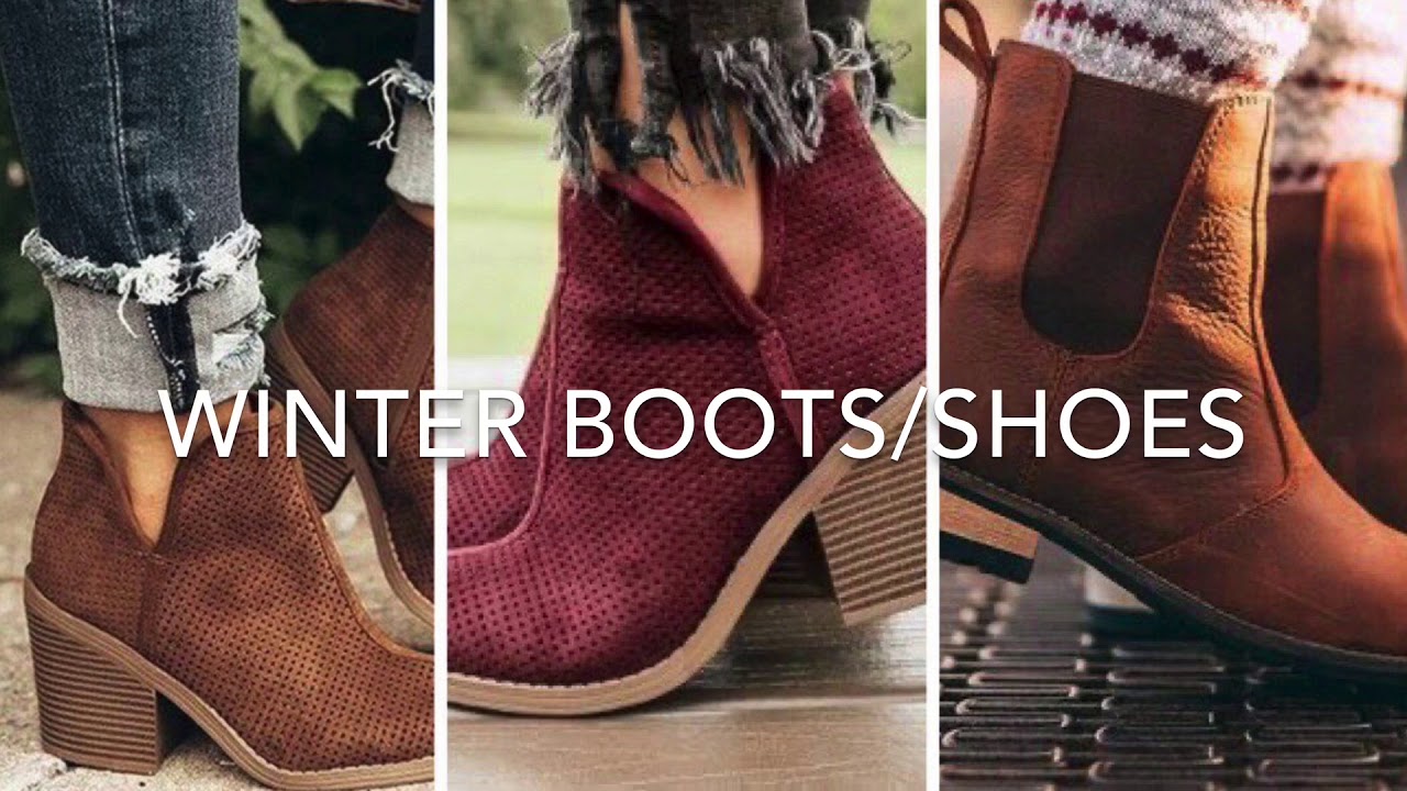 Winter shoes/ boots 2020 collection YouTube