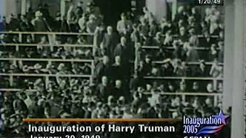 President Truman 1949 Inauguration