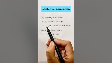 Sentence Correction in English Grammar. Correct Use of Prepositions. English Grammar Rules.