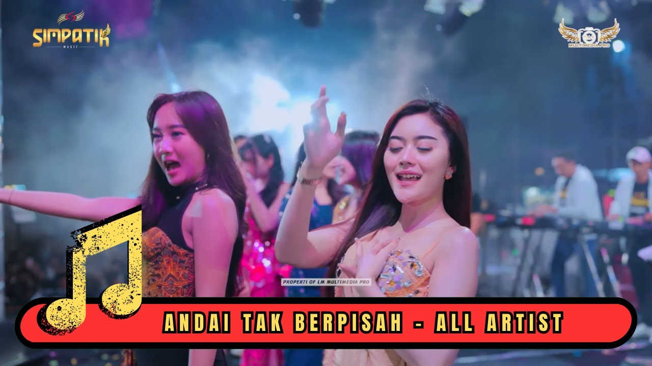 ANDAI TAK BERPISAH - ALL ARTIS - SIMPATIK MUSIC - BLITAR TAHUN BARU 2026 - KLK AUDIO