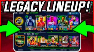 Making My LEGACY LINEUP For NBA Live Mobile Season 8!