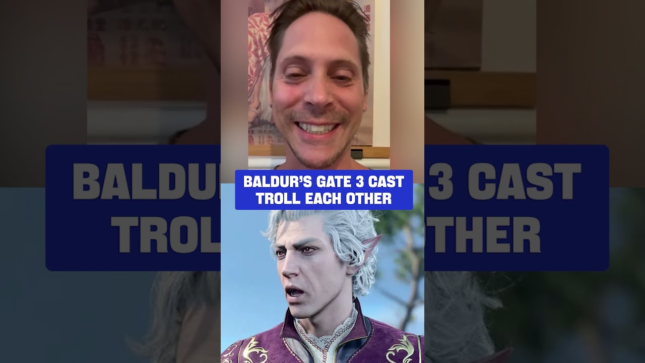 Baldur's Gate 3 Cast Troll Each Other