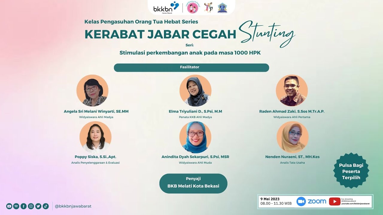 KERABAT JABAR CEGAH STUNTING: STIMULASI PERKEMBANGAN ANAK PADA MASA 1000 HPK