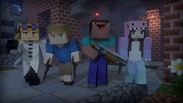 Blocking Dead: Alternate Ending (Minecraft Animation) [Hypixel]