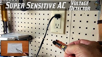 Super Sensitive AC Voltage Sensor Circuit