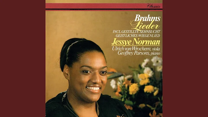 Brahms: Sechs Lieder, Op. 86 - 1. Therese