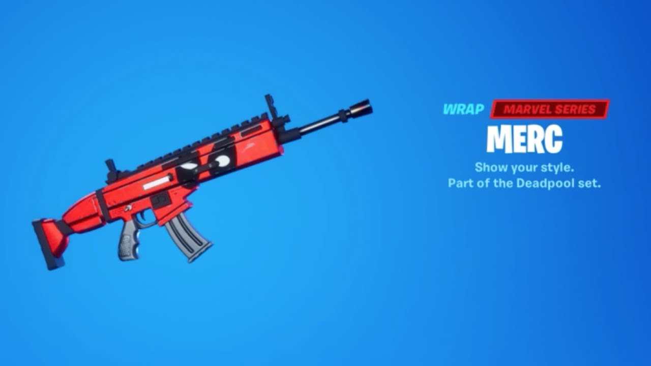 Deadpool Wrap Unlocked | Fortnite Battle Royale