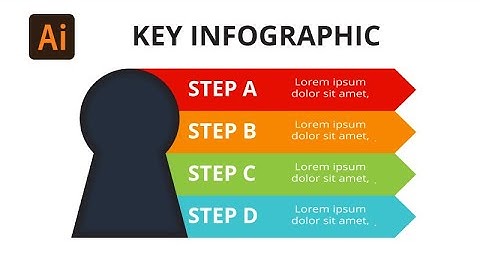 How to Draw key style infographics in Illustrator / Free Slides in Illustrator, Canva, PowerPoint