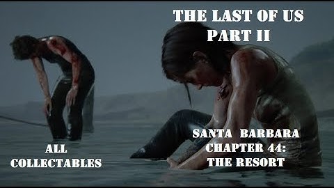 The Last Of us Part 2 - Chapter 44 - The Resort - All Collectables
