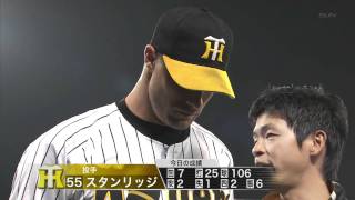 20110413 Hanshin vs. Hiroshima Match Highlights - Murton Stanridge Heroine