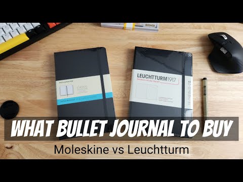 What Bullet Journal To Buy: Moleskine vs Leuchtturm