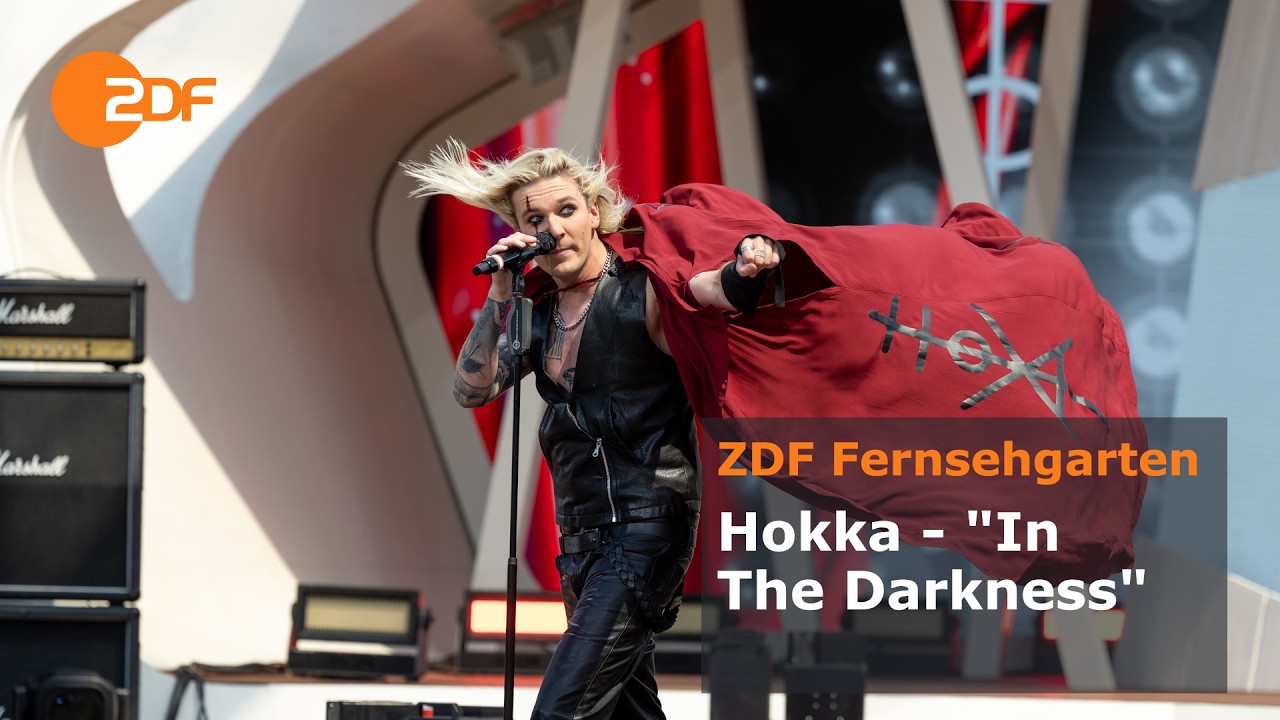 HOKKA – "In The Darkness" | ZDF-Fernsehgarten 
