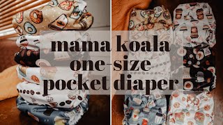 Mama Koala Cloth Diaper Review, Unboxing, Wash Routine & Fit On My 11 Month Old