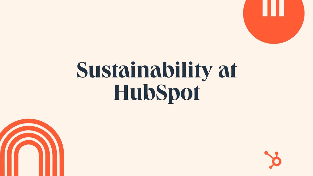 Sustainability at HubSpot