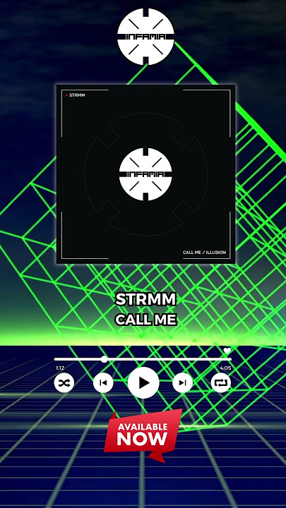 STRMM “Call Me” is out on Infamia Now!