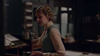 Downton Abbey - Edith fires her editor \& edits her first magazine