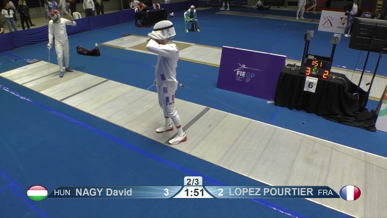2023 113 T64 13 M E Individual Cali COL GP 6 LOPEZ POURTIER FRA vs NAGY HUN