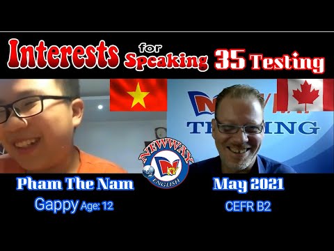 Video Interests for Speaking 35 Test | VSTEP Practice | Pham... - youtube