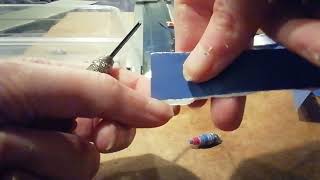 Creating imperfect paper beads deliberately! 