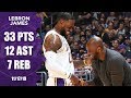 LeBron James puts on a show as Kobe Bryant sits courtside | 2019-20 NBA Highlights