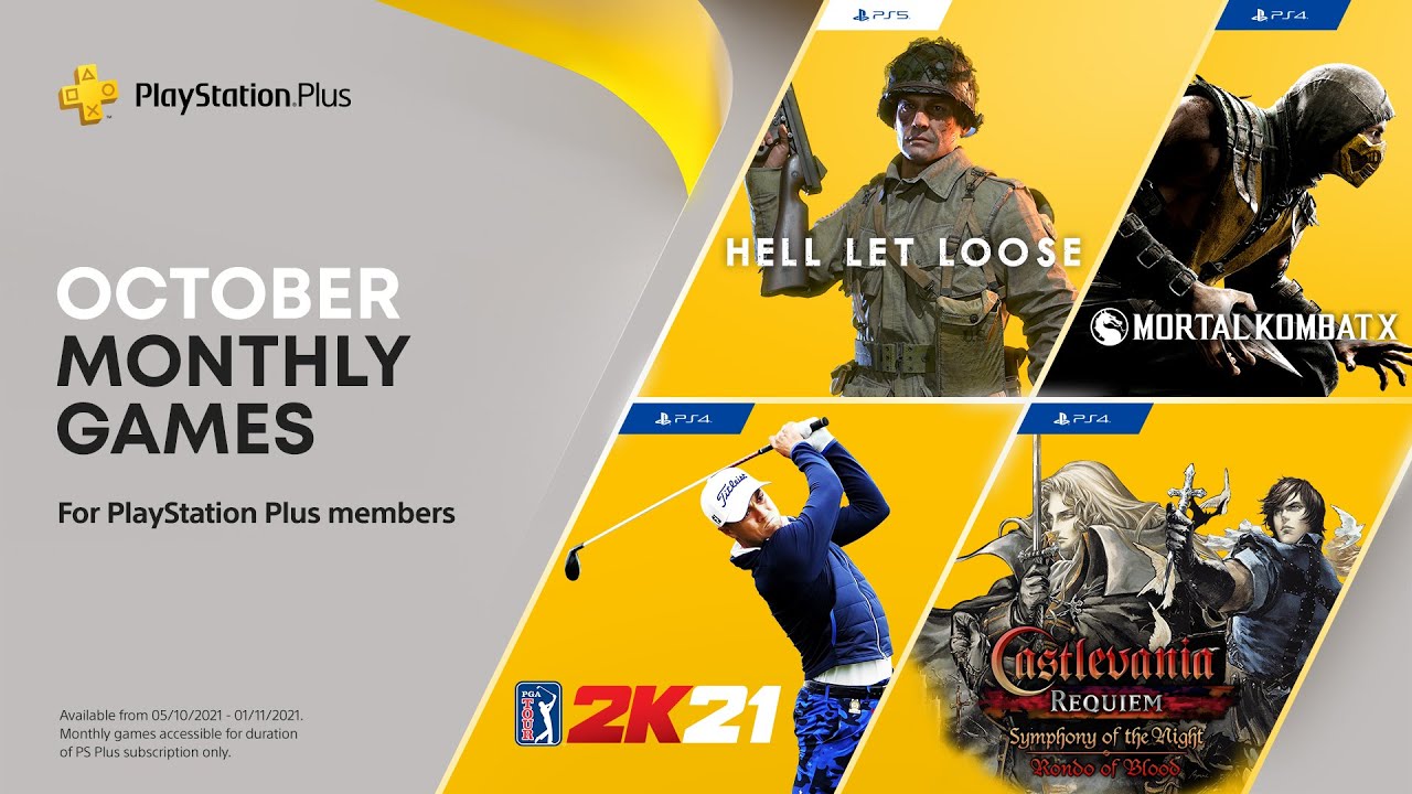kompleksitet under tub PS Plus Monthly Free Games - October 2021 - YouTube