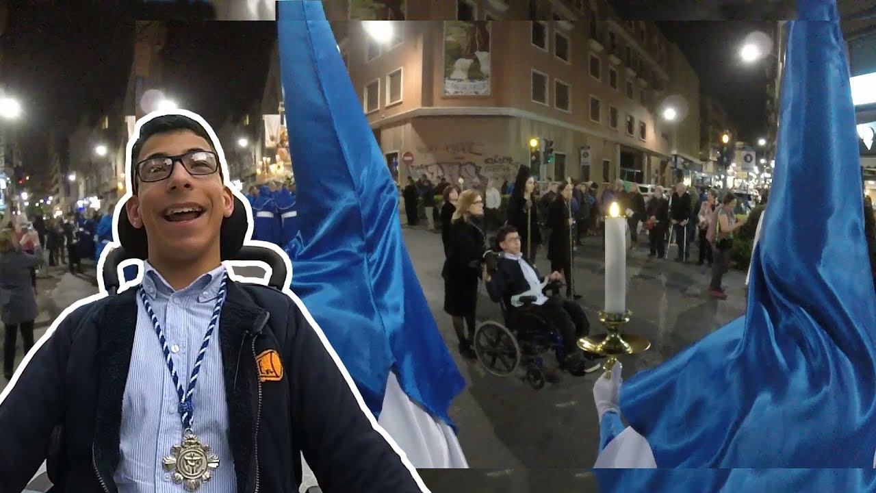 Me invitan a salir en la Procesión de Jueves Santo de Benalúa
