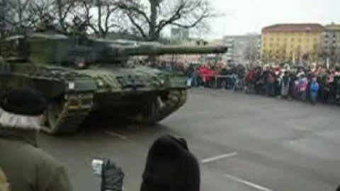 Leopard tank Turku/finland 6.12.2008