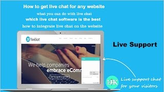 How to integrate live chat software on any website