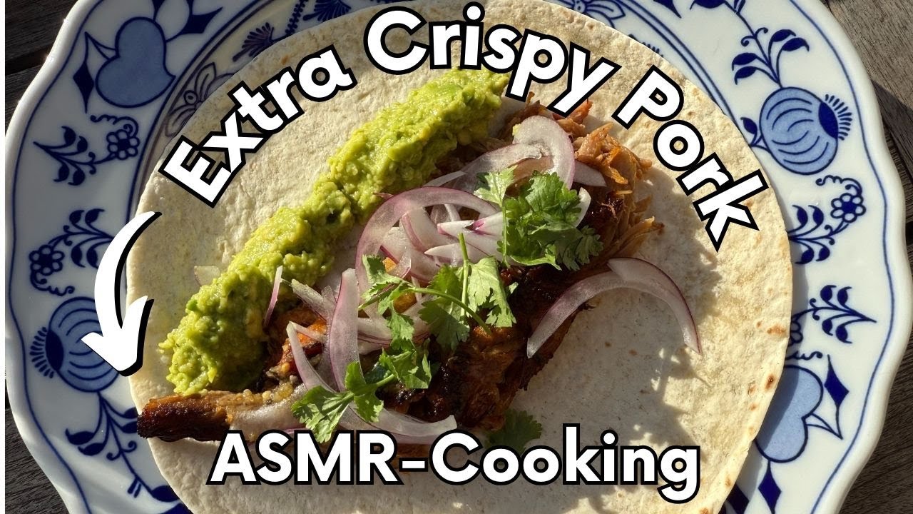 ASMR Cooking | Carnitas Tacos | Binaural Whispering