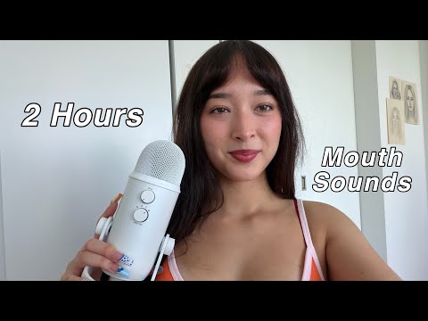 ASMR 2 Hours of Mouth Sounds (1000% Sensitivity)  thumbnail