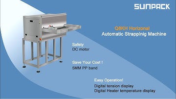 Sunpack Q8KH Horizontal Automatic strapping machine-13794861030