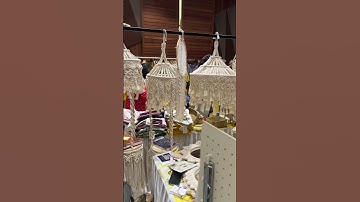 Macrame stall @kochi expo #macrame #shorts #macramestall