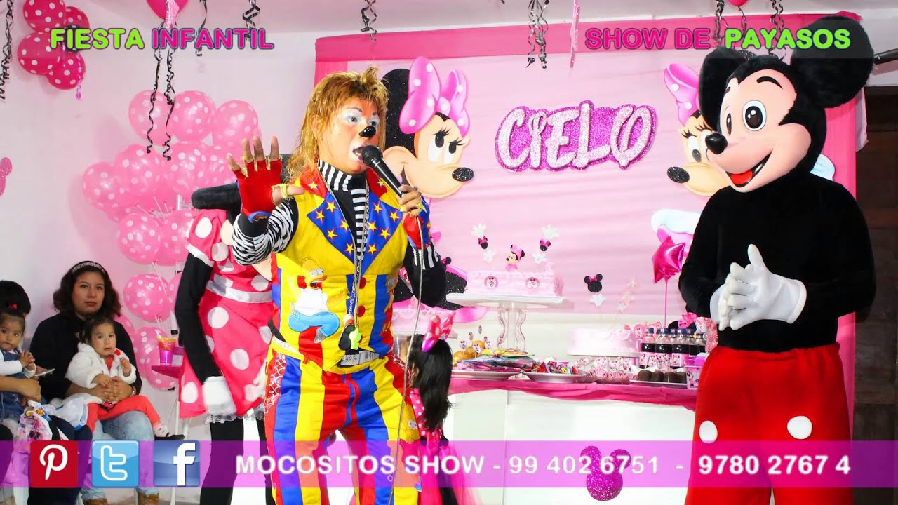 SHOW CON MINNIE Y MICKEY MOUSE
